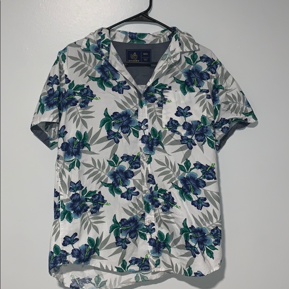 Hawaiian button down shirt
